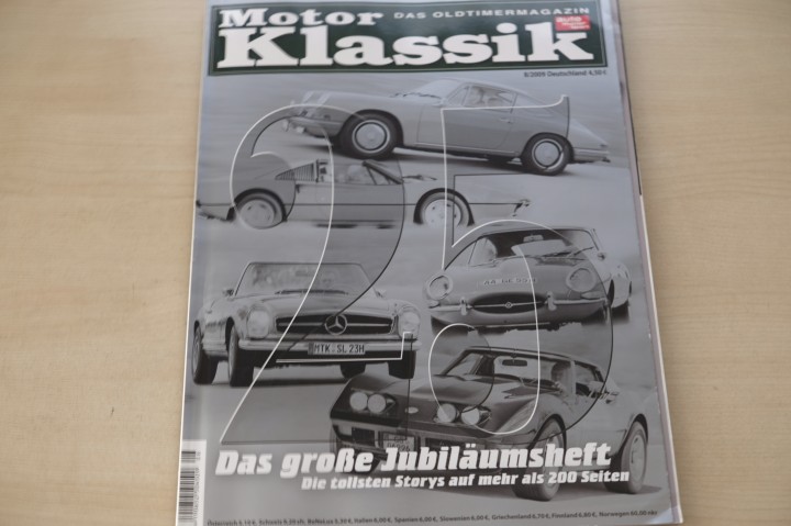 Deckblatt Motor Klassik (08/2009)